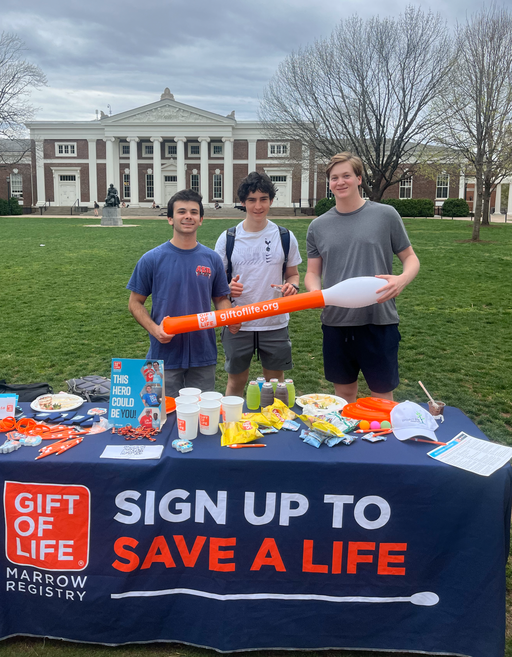 Tabling for Gift of Life